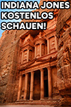 Petra in Jordanien, weltweit bekannt aus Indiana Jones - den man kostenlos schauen kann Petra in Jordanien, weltweit bekannt aus Indiana Jones